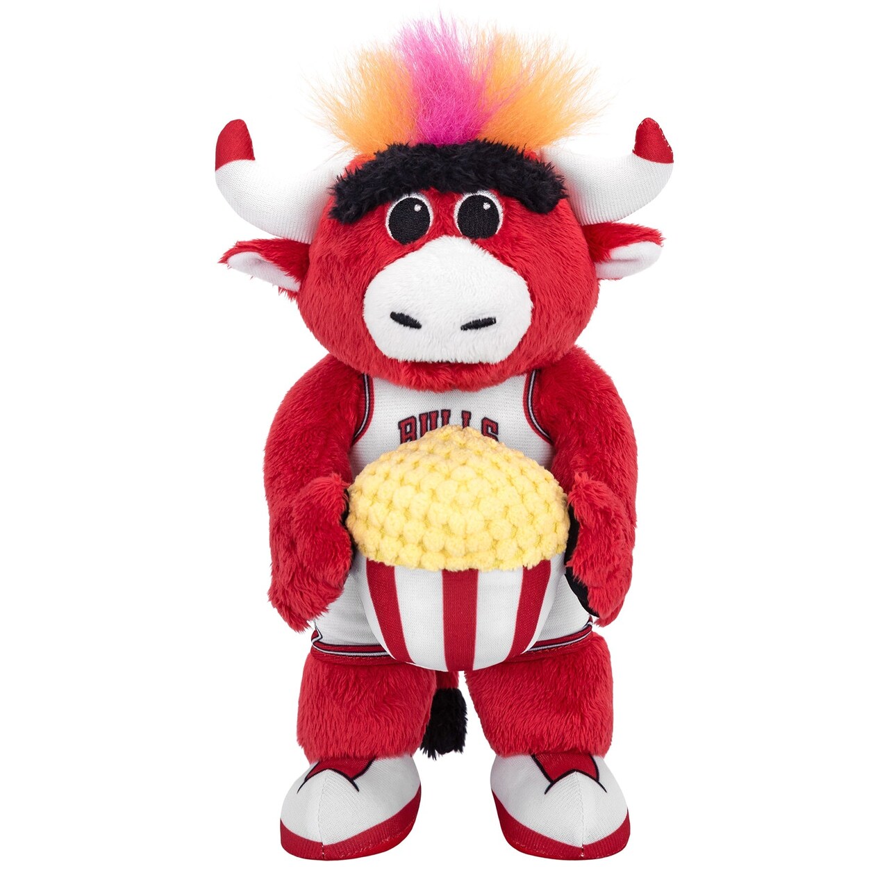 Bleacher Creatures Chicago Bulls Benny the Bull 10" Mascot Plush Figure (Popcorn)
